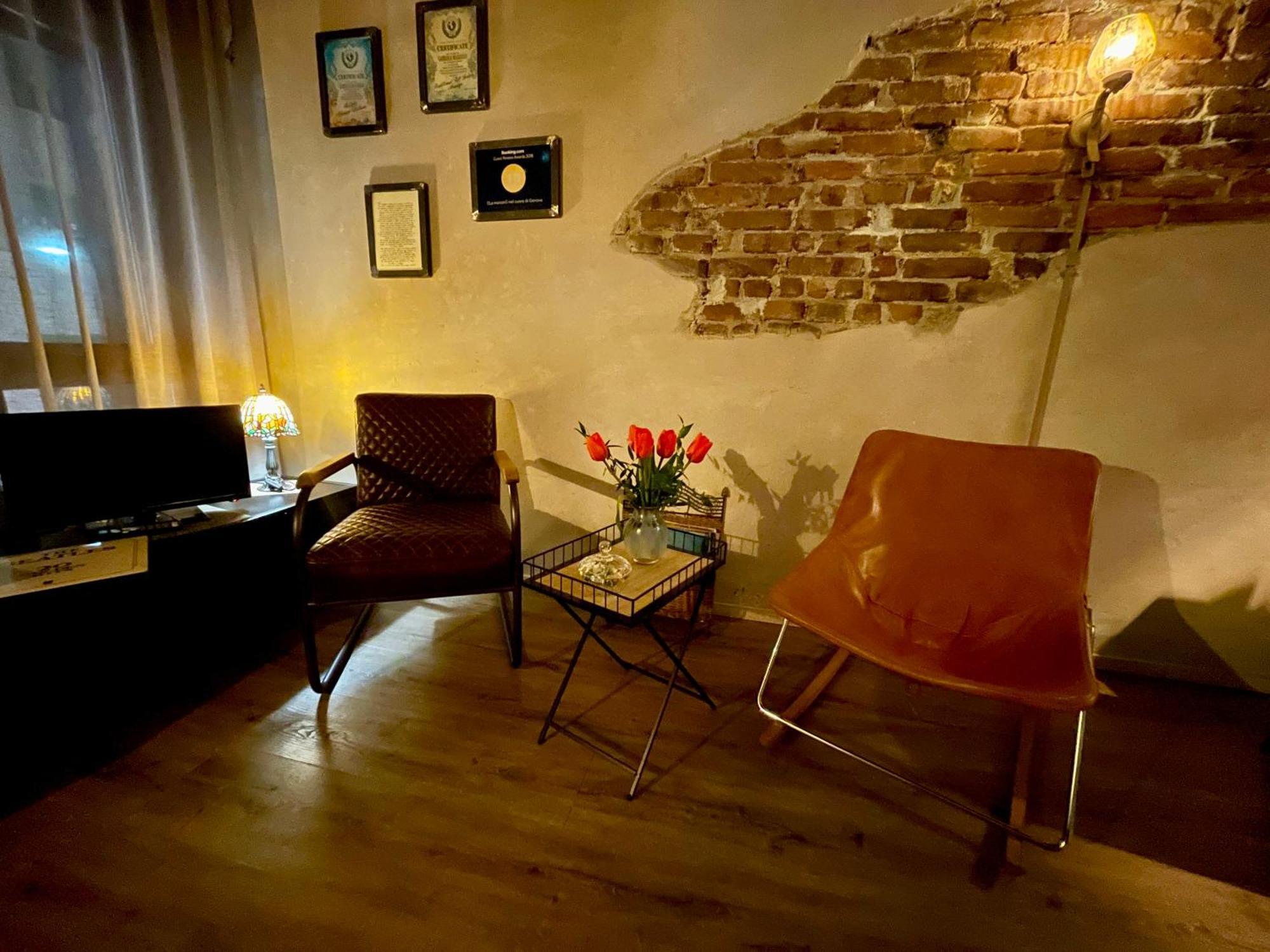 La Maison Nel Cuore Di Genova Free Parking Exteriör bild